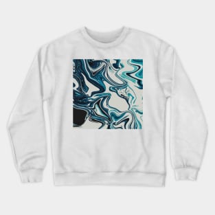 Liquid marble texture Crewneck Sweatshirt